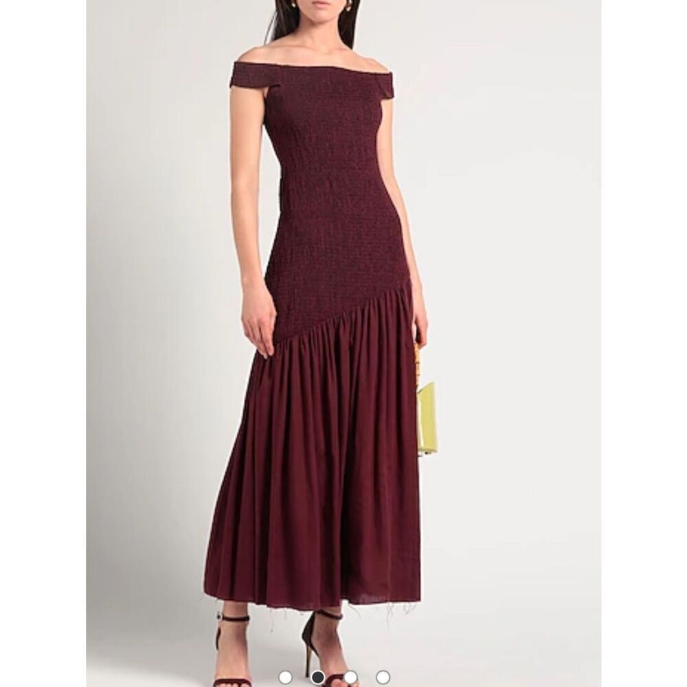 NWT GABRIELA HEARST PLEATED DRESS $3990